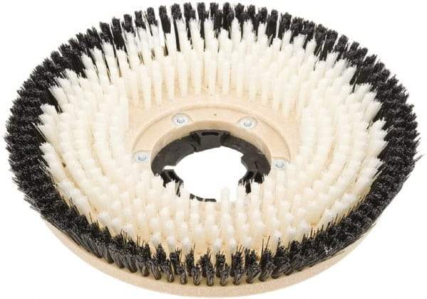 Clarke - 17" Diam Scrubbing Brush - 17" Machine, Black Pad, Nylon - Industrial Tool & Supply
