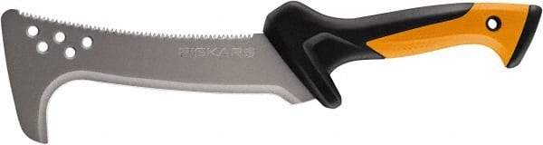 Fiskars - 9" Long Blade, Steel, Billhook, Machete - 18" OAL, Ergonomic Nonslip Grips Handle - Industrial Tool & Supply