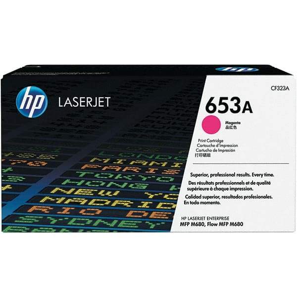 Hewlett-Packard - Magenta Toner Cartridge - Use with HP Color LaserJet Enterprise flow MFP M680z, MFP M680 - Industrial Tool & Supply