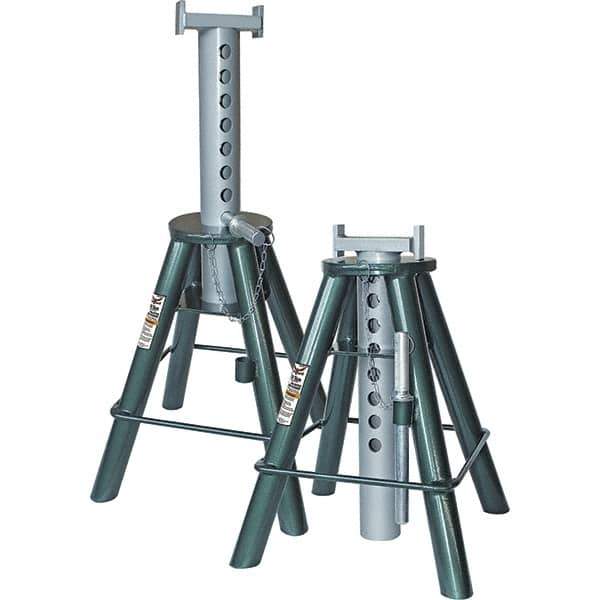 Safeguard - 20,000 Lb Capacity Jack Stand - 28-15/16 to 47-3/4" High - Industrial Tool & Supply