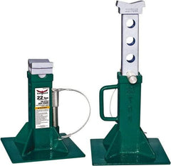 Safeguard - 44,000 Lb Capacity Jack Stand - 13-3/8 to 19-5/8" High - Industrial Tool & Supply