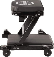 Omega Lift Equipment - 450 Lb Capacity, 6 Wheel Convertible Creeper - Alloy Steel, 40.94" Long x 5.12" Overall Height x 26" Wide - Industrial Tool & Supply