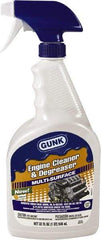 Gunk - Proprietary Formula Engine Cleaner/Degreaser - 32 oz Spray Bottle - Industrial Tool & Supply