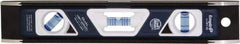 Empire Level - Magnetic 10" Long 3 Vial Torpedo Level - Metal, 1 Level & 2 Plumb Vials - Industrial Tool & Supply