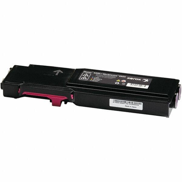 Xerox - Magenta Toner Cartridge - Use with Xerox Phaser 6600, WorkCentre 6605 - Industrial Tool & Supply