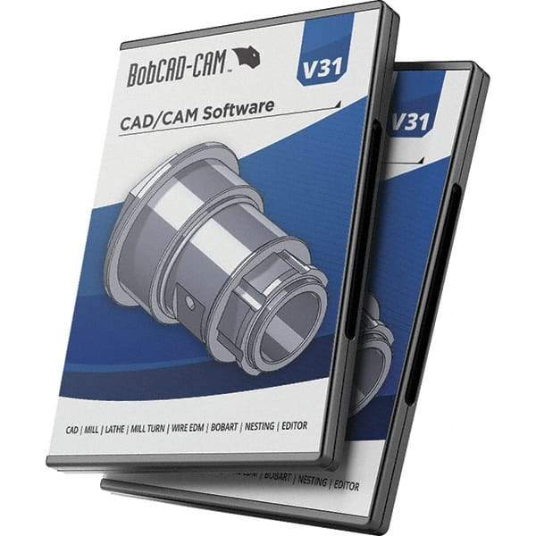 BobCAD-CAM - BobCAD-CAM V30 Mill 3 Axis Pro CD-ROM - Industrial Tool & Supply