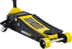 Omega Lift Equipment - 3.5 Ton Capacity Service Floor Jack - 4 to 21" High - Industrial Tool & Supply