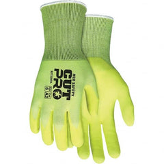 MCR Safety - Size M, ANSI Cut Lvl A2, Puncture Lvl 3, Abrasion Lvl 6, Foam Nitrile Coated Cut & Puncture Resistant Gloves - Industrial Tool & Supply