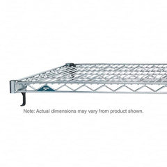 Metro - 30" Wide x 1" High x 18" Long Open Shelving Wire Shelf - Industrial Tool & Supply