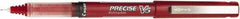 Pilot - Precision Point Roller Ball Pen - Red - Industrial Tool & Supply