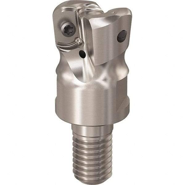 Seco - R217.21.RE 10mm Threaded Shank Milling Tip Insert Holder & Shank - 1.102362" Projection, 1" Neck Diam, M10 Neck Thread, 20mm Nose Diam, 28mm OAL, Tool Steel Tool Holder - Industrial Tool & Supply