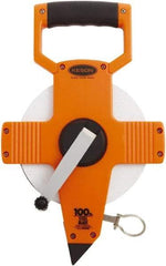 Keson - 100' x 3/8" Tape Measure - 1/10 & 1/100' Graduation - Industrial Tool & Supply