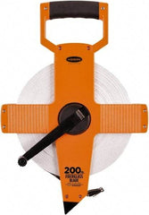 Keson - 200' x 1/2" Tape Measure - 1/8" Graduation - Industrial Tool & Supply