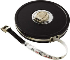Keson - 100' x 1/2" Tape Measure - 1/8" Graduation - Industrial Tool & Supply