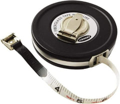 Keson - 50' x 1/2" Tape Measure - 1/10 & 1/100" Graduation - Industrial Tool & Supply