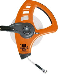 Keson - 165' x 1/2" Tape Measure - 1/10 & 1/100" Graduation - Industrial Tool & Supply