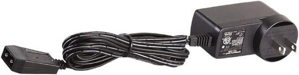 Streamlight - Polymer Lantern IEC Type A AC Plug - Black, Compatible with Streamlight Batteries - Industrial Tool & Supply