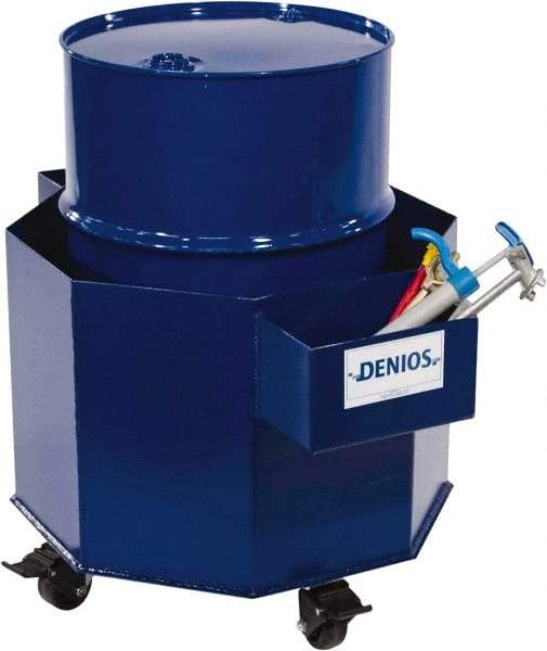 Denios - Mobile Spill Containment Type: Transport Sump w/Casters Number of Drums: 1 - Industrial Tool & Supply