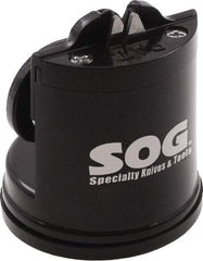 SOG Specialty Knives - Knife Sharpener - For Use with All Plain Edge Knives - Industrial Tool & Supply