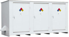 Enpac - Outdoor Safety Storage Buildings Number of Drums: 14 Fire Rated: Yes - Industrial Tool & Supply