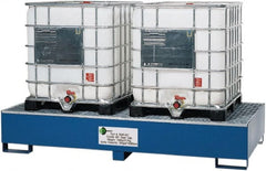 Enpac - IBC Sumps, Platforms & Decks Type: IBC Pallet Number of Totes: 2 - Industrial Tool & Supply