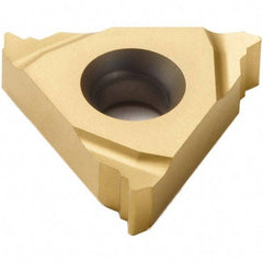 Seco - 16ER External Right Hand MJ Laydown Threading Insert - Grade CP200, TiAlN/TiN Coated Carbide, 9.53mm Inscribed Circle - Industrial Tool & Supply