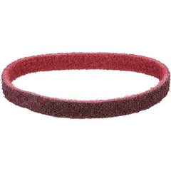 Dynabrade - 1-1/2" Wide x 30" OAL, Aluminum Oxide Abrasive Belt - Aluminum Oxide, Medium, Nonwoven, X Weighted Cloth Backing, Wet/Dry - Industrial Tool & Supply