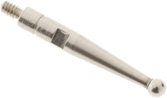 SPI - 2mm Ball Diam, Steel, Ball Test Indicator Contact Point - Use with Peacock Test Indicators - Industrial Tool & Supply
