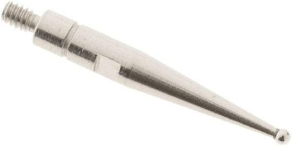 SPI - 1mm Ball Diam, Steel, Ball Test Indicator Contact Point - Use with Peacock Test Indicators - Industrial Tool & Supply
