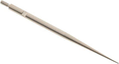 SPI - 0.4mm Ball Diam, Carbide, Ball Test Indicator Contact Point - 1-3/4" Contact Point Length, Use with Interapid Test Indicators - Industrial Tool & Supply