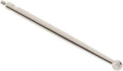 SPI - 3mm Ball Diam, Carbide, Ball Test Indicator Contact Point - 0.497" Contact Point Length, Use with Brown & Sharpe Test Indicators - Industrial Tool & Supply