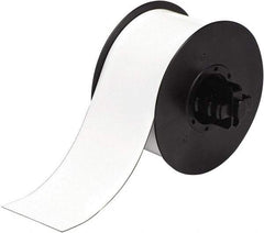 Brady - 2-1/2" Wide x 300" Long, White Magnetic Magnetic Tape - For BBP30 Label Printer, BBP33 Label Printer, BBP35 Multicolor Sign & Label Printer, BBP37 Color & Cut Sign & Label Printer, BradyPrinter S3100, BBP31 Sign & Label Printer - Industrial Tool & Supply