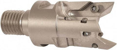 Millstar - VCGT Series ASOC, Right Hand Cut, 50mm Head Length, Modular Milling Cutting Unit Head - 32mm Cutting Diam, 1/8" Depth of Cut, Universal Insert Size - Industrial Tool & Supply