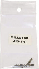 Millstar - Torx Insert Screw for Indexable Milling Cutters & Modular Heads - M12 Thread, Industry Std AIS-1-6, For Use with End Mills & Milling Heads - Industrial Tool & Supply
