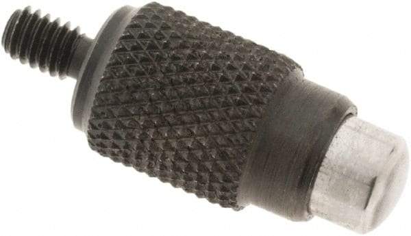 SPI - #4-48, 0.1830" Ball Diam, Steel Radius Contact Point - 0.6" Contact Point Length, Use with Dial Indicators - Industrial Tool & Supply