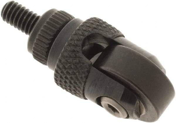 SPI - #4-48, 3/8" Ball Diam, Steel Roller Contact Point - 1/2" Contact Point Length, Use with Dial Indicators - Industrial Tool & Supply
