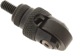 SPI - #4-48, 3/8" Ball Diam, Steel Roller Contact Point - 1/2" Contact Point Length, Use with Dial Indicators - Industrial Tool & Supply