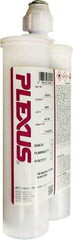 Plexus - 400 mL Cartridge Two Part Adhesive - 3 to 6 min Working Time, 60°F - Industrial Tool & Supply