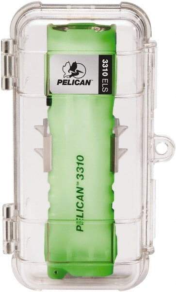 Pelican Products, Inc. - White LED Bulb, 234 Lumens, Industrial/Tactical Flashlight - Yellow Plastic Body, 3 AA Alkaline Batteries Included - Industrial Tool & Supply