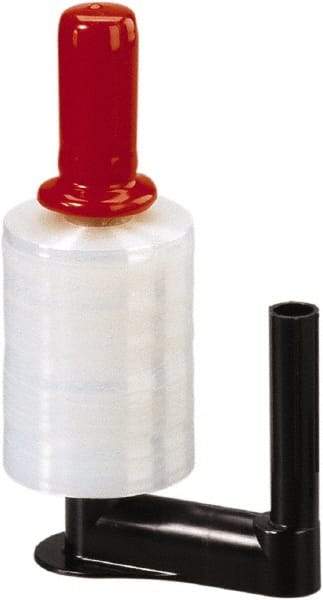 Nifty Products - 5" x 1,000' 80 Gauge Clear Hand Held Stretch & Pallet Wrap with Extended Core - Industrial Tool & Supply