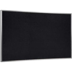 Ghent - Cork Bulletin Boards Style: Recycled Rubber Tack Bulletin Board Color: Black - Industrial Tool & Supply