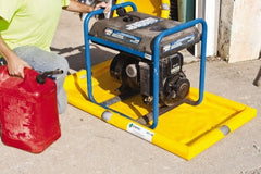 Enpac - Spill Pallets, Platforms, Sumps & Basins Type: Absorbent Pad Sump Capacity (Gal.): 0.59 - Industrial Tool & Supply