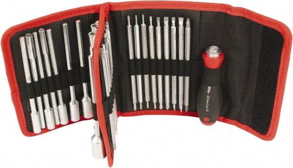 Wiha - Interchangeable Handle Bit Screwdriver - Phillips, Slotted, Torx - Industrial Tool & Supply