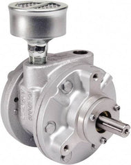 Gast - 4 hp Reversible Face Air Actuated Motor - 0:00 Gear Ratio, 3,000 Max RPM, 1.36" Shaft Length, 5/8" Shaft Diam - Industrial Tool & Supply