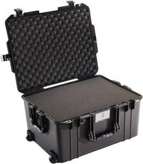 Pelican Products, Inc. - 18-51/64" Wide x 13-1/4" High, Aircase w/Foam - Black - Industrial Tool & Supply