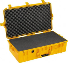 Pelican Products, Inc. - 16-49/64" Wide x 9-1/8" High, Aircase w/Foam - Yellow - Industrial Tool & Supply
