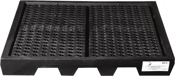Enpac - Spill Pallets, Platforms, Sumps & Basins Type: Spill Deck or Pallet Number of Drums: 4 - Industrial Tool & Supply
