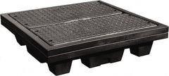 Enpac - Spill Pallets, Platforms, Sumps & Basins Type: Spill Deck or Pallet Number of Drums: 4 - Industrial Tool & Supply