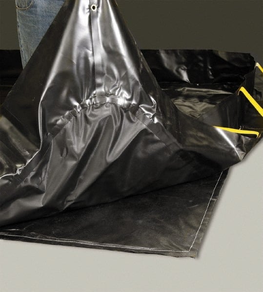 Enpac - Collapsible/Portable Spill Containment Accessories Type: Berm Ground Pad Spill Containment Compatibility: Black Diamond Berms - Industrial Tool & Supply