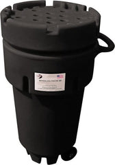 Enpac - Overpack & Salvage Drums Type: Salvage Drum w/Wheels Total Capacity (Gal.): 50.00 - Industrial Tool & Supply